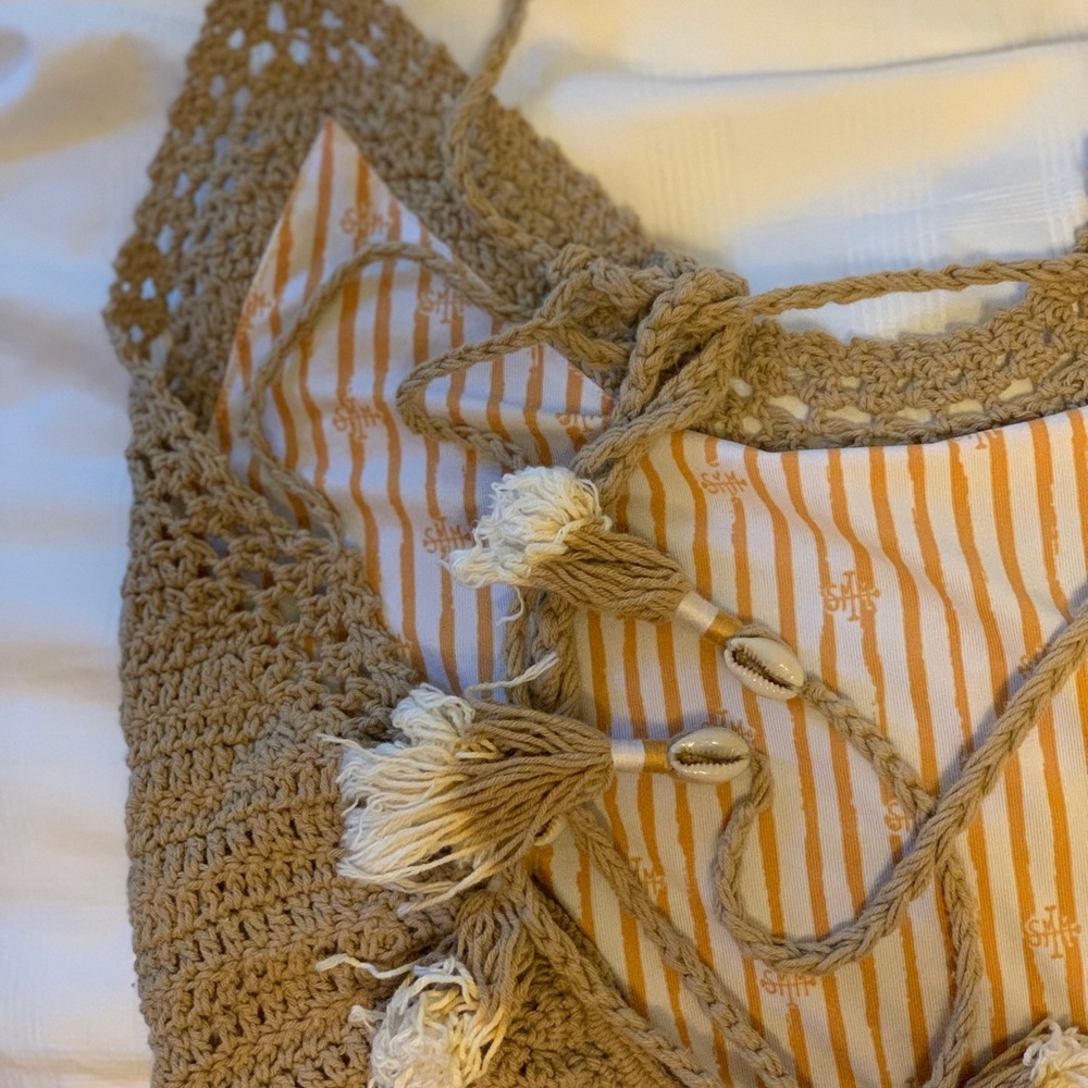 Crochet One-Piece Bathing Suit